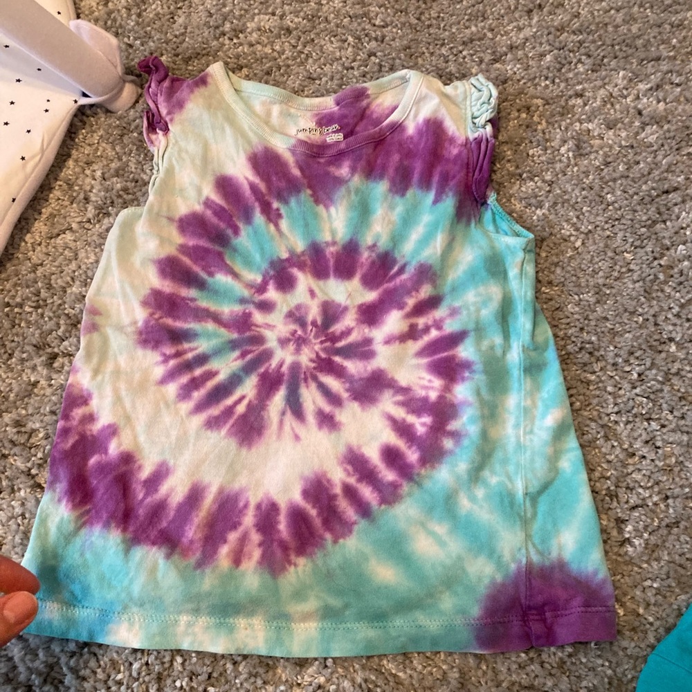 Jumping Beans Size 5 Tiedye Tank